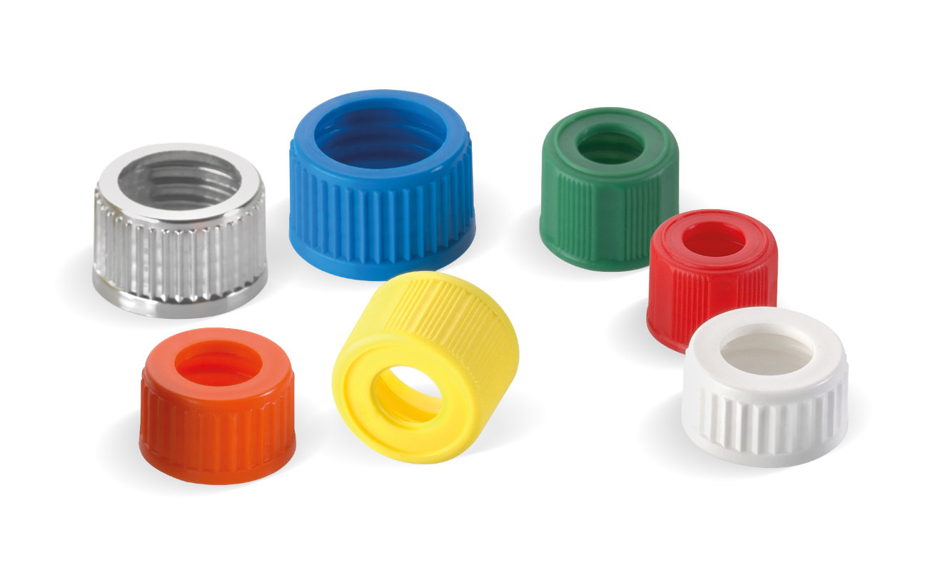 Threaded hole closures pharmaceuticals – shapes and colours