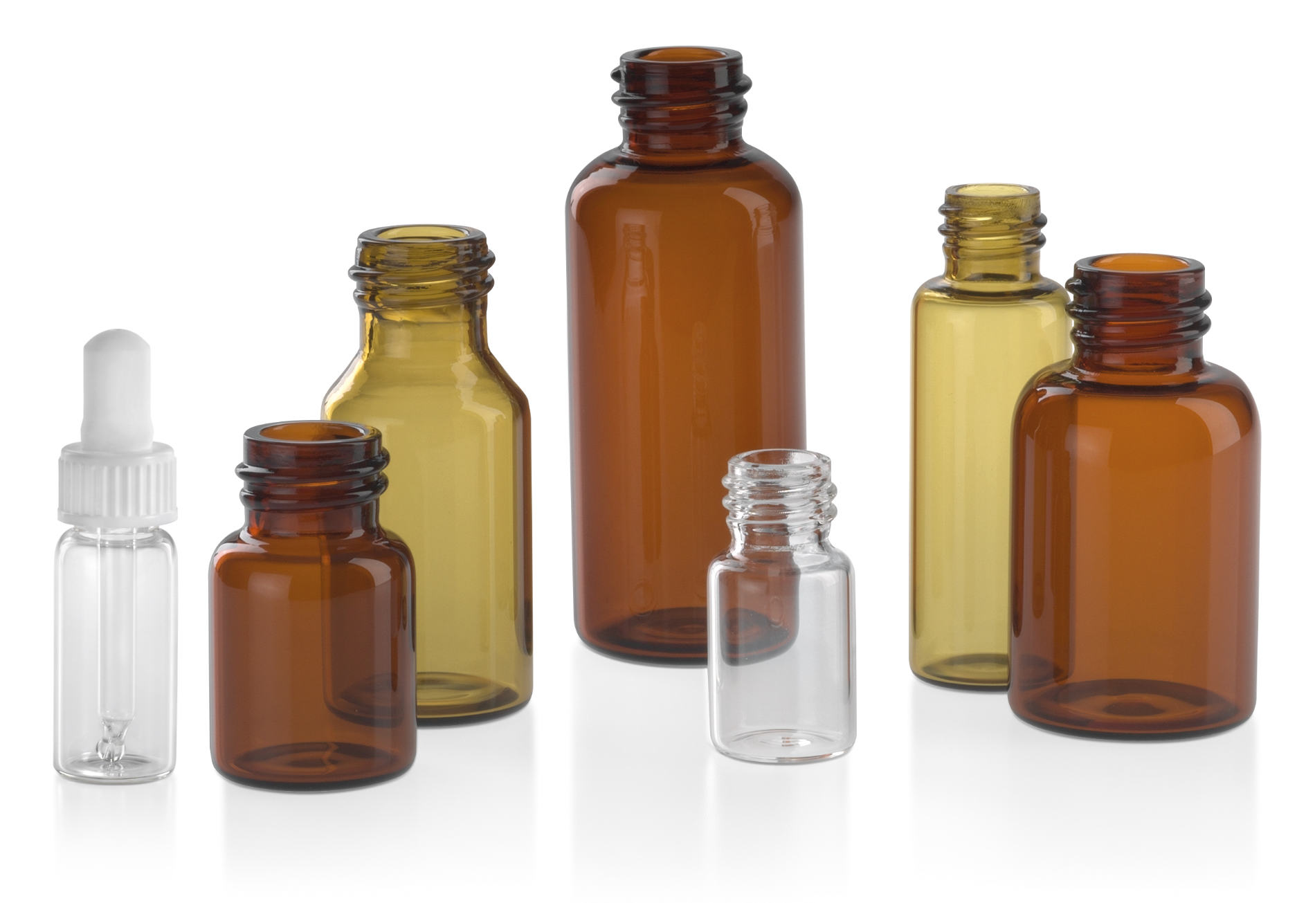 Glass tube bottles for pharmaceuticals