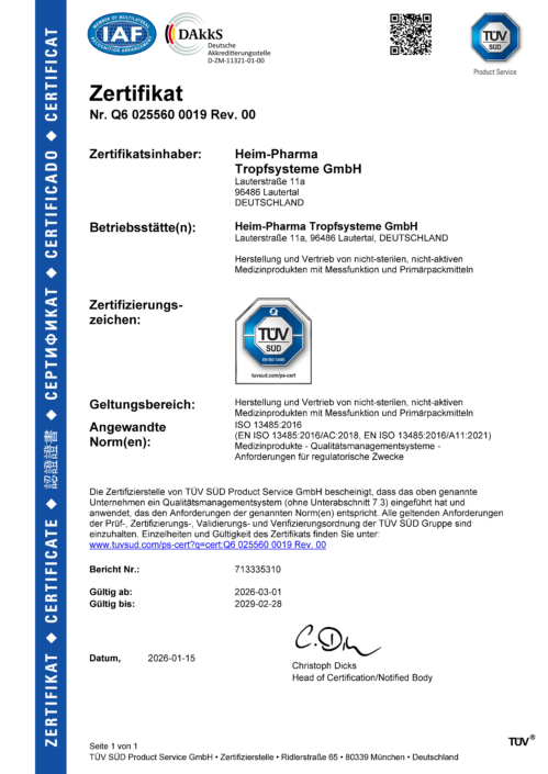 EN ISO 13485 Qualitätsmanagementsystem für die Herstellung von Medizinprodukten EN ISO 13485 Qualitätsmanagementsystem für die Herstellung von Medizinprodukten