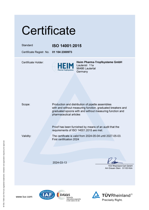Certificado ISO 14001 normativa medioambiental